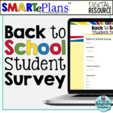 Digital Student Survey: Back to School Survey for secondar