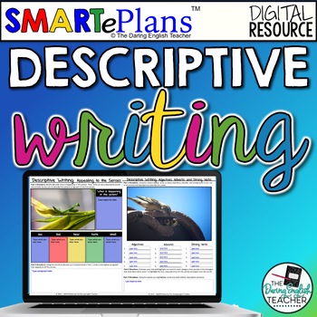 Preview of Digital Descriptive Writing Activities for Distance Learning