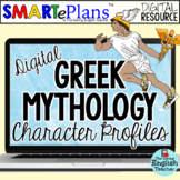 Digital Greek Mythology Character Analysis Graphic Organiz