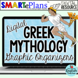 SMARTePlans Digital Greek Mythology Graphic Organizers
