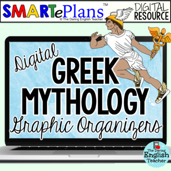 Preview of SMARTePlans Digital Greek Mythology Graphic Organizers