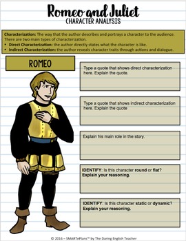 Romeo Character Analysis Free Essay Example
