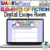 Digital Elements of Fiction Escape Room Activity - Distanc