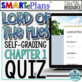SMARTePlans Lord of the Flies Chapter 1 Quiz: Self-Grading
