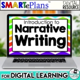 Digital Narrative Writing Unit for Google Drive and Distan
