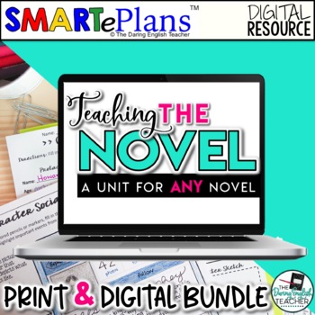 Preview of Novel Activities for any Text (Digital & Print)