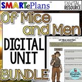 Of Mice and Men Digital Teaching Unit Bundle - Distance Learning
