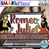 Digital Romeo and Juliet Interactive Notebook for Remote Learning