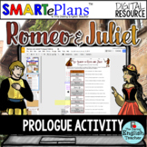 SMARTePlans Romeo and Juliet Prologue Activity for Google Drive