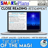 The Gift of the Magi Digital Close Read - Distance Learning