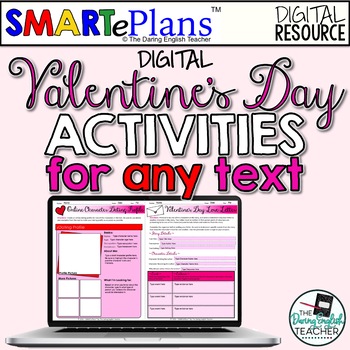 Preview of Valentine's Day Activities Google Drive Resource - Distance Learning