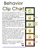 SMILEY Classroom Behavior Clip Chart