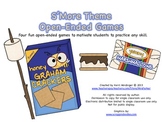 S'More Theme Open-Ended Games