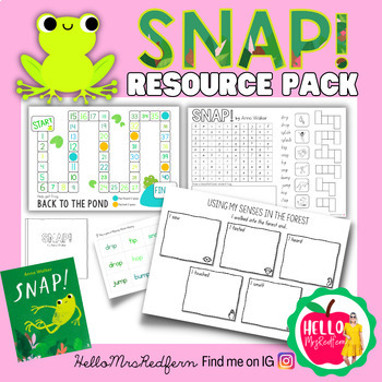 Preview of SNAP! Book Resource Pack
