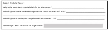 Preview of SNAP circuit: Green activity worksheet