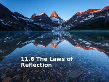 Preview of SNC2D Laws of Reflection and Plane Mirrors (Optics)