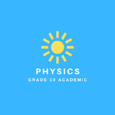 SNC2D Physics/Optics Unit