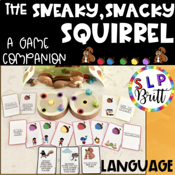Preview of SNEAKY, SNACKY SQUIRREL - GAME COMPANION, LANGUAGE (SPEECH & LANGUAGE)