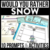 SNOW WOULD YOU RATHER Questions SNOWMAN This or That Winte