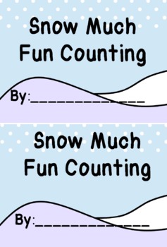 Preview of SNOW much fun counting!