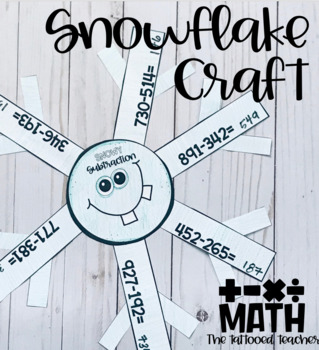 Preview of SNOWFLAKE Math Craft