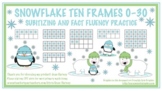 SNOWFLAKE Ten Frames 0-30