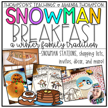 Preview of SNOWMAN BREAKFAST