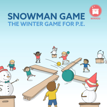 Preview of SNOWMAN GAME | The Winter Sport Game for Physical Education