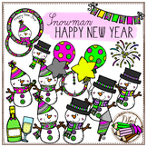 SNOWMAN - HAPPY NEW YEAR