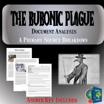 Preview of Black Death Bubonic Plague Reading Primary Source Analysis