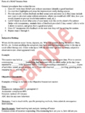 RBT, ABA SOAP Note Template