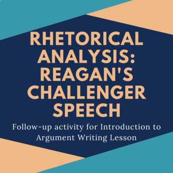 rhetorical analysis of challenger speech