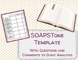 SOAPSTone Worksheet Template