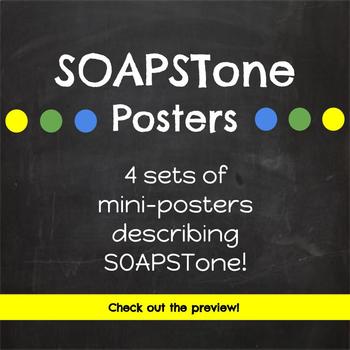 Preview of SOAPSTone mini-POSTERS!