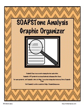 Preview of SOAPStone Graphic Organizer