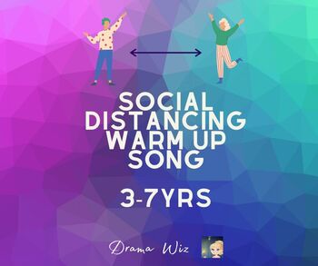 Preview of SOCIAL DISTANCING WARM UP SONG