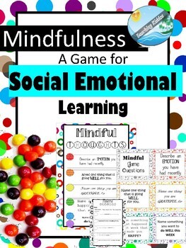 Preview of SOCIAL EMOTIONAL SEL  / GROWTH MINDSET / MINDFUL game for Classroom community