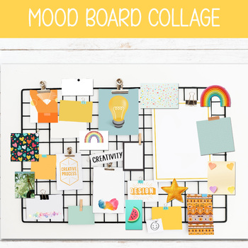 Printable Vision Board Kit for Kids, Growth Mindset Activity for Children