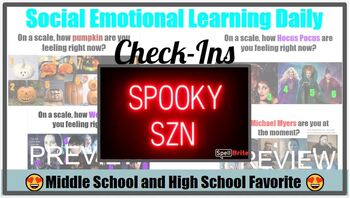 Preview of SOCIAL Emotional Learning Check-In Mood Board How are you feeling? Scale SEL