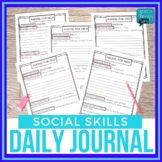 No Prep Social Skills Daily Journal