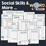 SOCIAL / LIFE SKILLS EMOTIONS KINDNESS CHARACTER TRAIT Wor