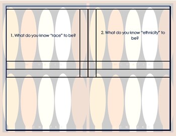 Preview of SOCIOLOGY-Transcending Race As a Social Construct Set I Cards