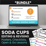 SODA CUPS Editing and Revising Writing Bundle