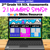 SOL 2.1 Number Sense Assessments - Google Slides - Distanc