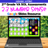 SOL 2.3 Number Sense Assessments - Google Slides - Distanc