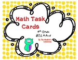 SOL 4.4 a-d / Math Task Cards / Whole Numbers Operations