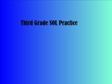 SOL Math Prep 3rd Grade