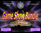 SOL Reading Review Game Show Bundle- Three 4th Grade Games
