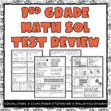 3rd Grade Math SOL Review Pages - Set #2