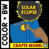 SOLAR ECLIPSE 2024 CRAFTS MODEL ACTIVITY SCIENCE SUN & MOO